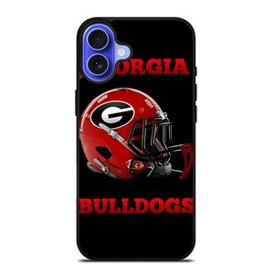 GEORGIA BULLDOGS FOOTBALL HELMET iPhone 16 Case Cover