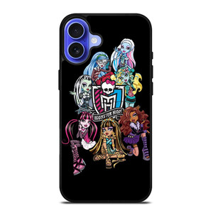 GIRLS OF MONSTER HIGH iPhone 16 Case Cover GIRLS OF MONSTER HIGH iPhone 16 Case Cover