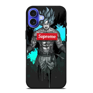 GOKU SUPREME SPLASH PAINT EFFECT iPhone 16 Case Cover GOKU SUPREME SPLASH PAINT EFFECT iPhone 16 Case Cover