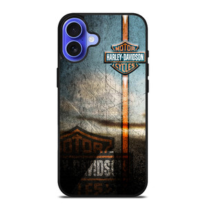 HARLEY DAVIDSON GRUNGE LOGO iPhone 16 Case Cover