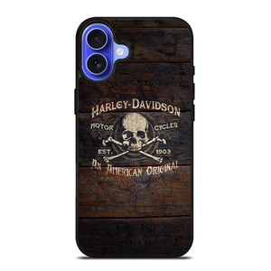 HARLEY RIDE WOOD iPhone 16 Case Cover