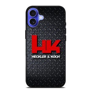 HECKLER AND KOCH PLATE LOGO iPhone 16 Case Cover