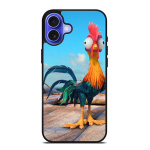 HEIHEI MOANA THE ROOSTER iPhone 16 Case Cover