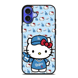HELLO KITTY DODGERS COLLAGE iPhone 16 Case Cover