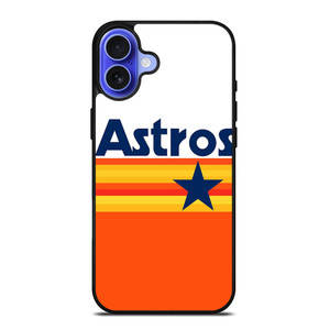 HOUSTON ASTROS STRIPE iPhone 16 Case Cover
