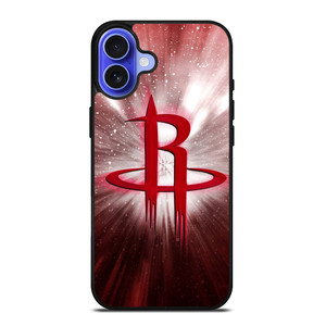 HOUSTON ROCKETS NBA LOGO iPhone 16 Case Cover