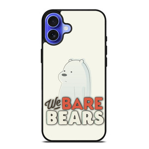 ICE BEAR WE BARE BEARS CARTOON 2 iPhone 16 Case Cover