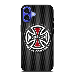 INDEPENDENT TRUCK COMPANY METAL LOGO 2 iPhone 16 Case Cover