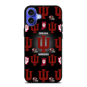 INDIANA HOOSIERS FOOTBALL iPhone 16 Case Cover