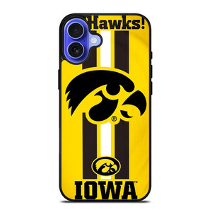 IOWA HAWKEYES FLAG iPhone 16 Case Cover