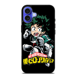 IZUKU MIDORIYA MY HERO ACADEMIA ANIME iPhone 16 Case Cover