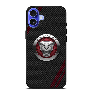 JAGUAR CARBON STRIPE LOGO iPhone 16 Case Cover
