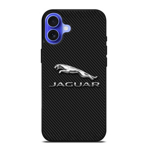 JAGUAR LOGO CARBON iPhone 16 Case Cover