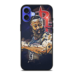 JAMES HARDEN HOUSTON ROCKET ART iPhone 16 Case Cover