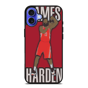 JAMES HARDEN HOUSTON ROCKETS CARTOON iPhone 16 Case Cover