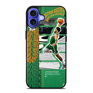 JAYSON TATUM DUNK BOSTON CELTICS iPhone 16 Case Cover