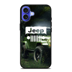 JEEP IN JUNGLE iPhone 16 Case Cover