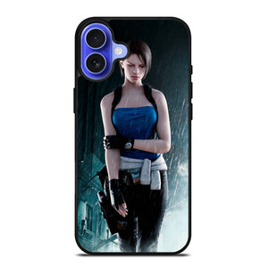 JILL VALENTINE RESIDENT EVIL iPhone 16 Case Cover JILL VALENTINE RESIDENT EVIL iPhone 16 Case Cover