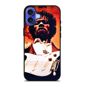 JIMI HENDRIX GUITARIST iPhone 16 Case Cover