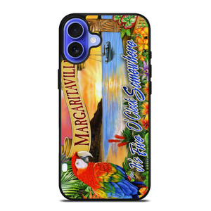 JIMMY BUFFET MARGARITAVILLE BIRD iPhone 16 Case Cover