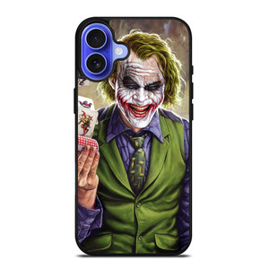 JOKER HEATH LEDGER ART 2 iPhone 16 Case Cover