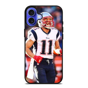 JULIAN EDELMAN NEW ENGLAND PATRIOTS NFL iPhone 16 Case Cover JULIAN EDELMAN NEW ENGLAND PATRIOTS NFL iPhone 16 Case Cover