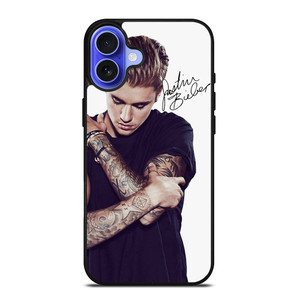 JUSTIN BIEBER SIGNATURE iPhone 16 Case Cover