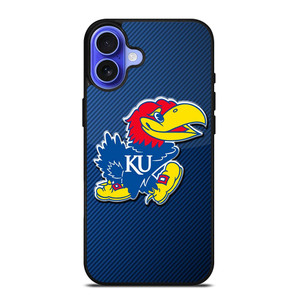 KANSAS JAYHAWKS ICON iPhone 16 Case Cover KANSAS JAYHAWKS ICON iPhone 16 Case Cover