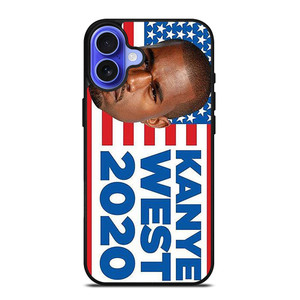 KANYE WEST FOR USA PRESIDENT 2020 iPhone 16 Case Cover