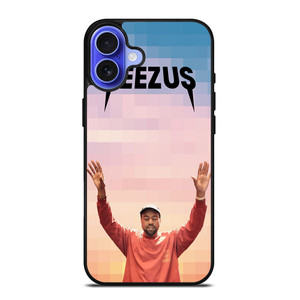 KANYE WEST POSTERIZE YEEZUS LOGO iPhone 16 Case Cover KANYE WEST POSTERIZE YEEZUS LOGO iPhone 16 Case Cover