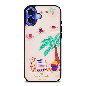 KATE SPADE DESERT CAMEL iPhone 16 Case Cover