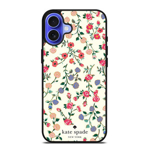 KATE SPADE FLOWER PATTERN iPhone 16 Case Cover
