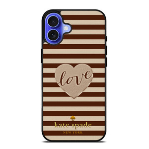 KATE SPADE LOVE iPhone 16 Case Cover KATE SPADE LOVE iPhone 16 Case Cover