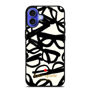 KATE SPADE NEW YORK GLASSES iPhone 16 Case Cover KATE SPADE NEW YORK GLASSES iPhone 16 Case Cover