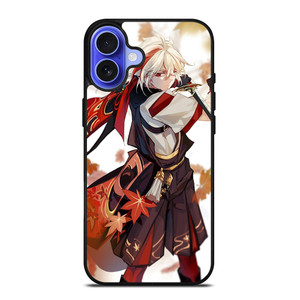 KAZUHA GENSHIN IMPACT GAMES iPhone 16 Case Cover KAZUHA GENSHIN IMPACT GAMES iPhone 16 Case Cover