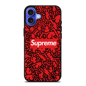 KEITH HARING SUPREME ART iPhone 16 Case Cover