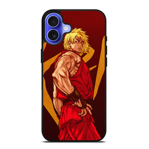 KEN MASTERS STREET FIGHTER GAMES 2 iPhone 16 Case Cover