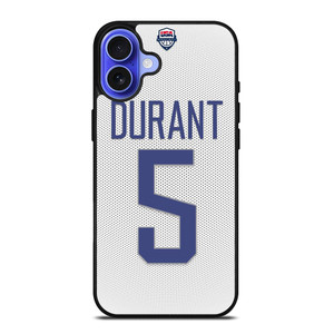 KEVIN DURANT USA BASKETBALL iPhone 16 Case Cover KEVIN DURANT USA BASKETBALL iPhone 16 Case Cover