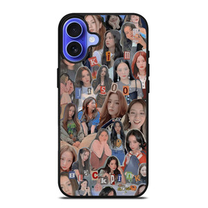 KIM JISOO BLACKPINK CUTE COLLAGE iPhone 16 Case Cover KIM JISOO BLACKPINK CUTE COLLAGE iPhone 16 Case Cover