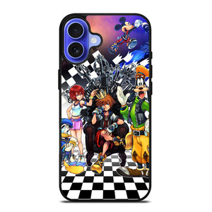 KINGDOM HEARTS CARTOON iPhone 16 Case Cover KINGDOM HEARTS CARTOON iPhone 16 Case Cover