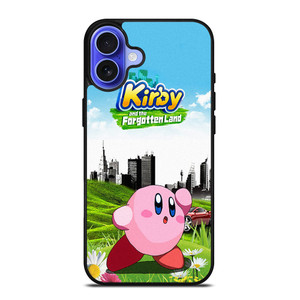 KIRBY AND THE FORGOTTEN LAND GAMES iPhone 16 Case Cover KIRBY AND THE FORGOTTEN LAND GAMES iPhone 16 Case Cover