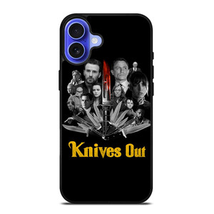 KNIVES OUT MOVIES ALL CAST iPhone 16 Case Cover KNIVES OUT MOVIES ALL CAST iPhone 16 Case Cover