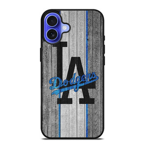 LA LOS ANGELES DODGERS WOODEN LOGO iPhone 16 Case Cover LA LOS ANGELES DODGERS WOODEN LOGO iPhone 16 Case Cover