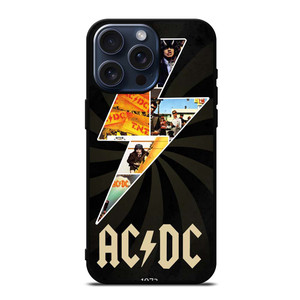 ACDC BAND LOGO iPhone 15 Pro Max Case Cover