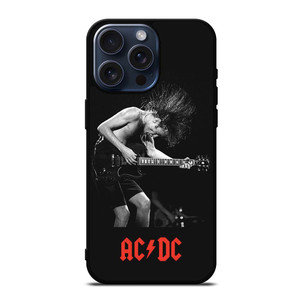 ACDC ROCK BAND LOGO iPhone 15 Pro Max Case Cover