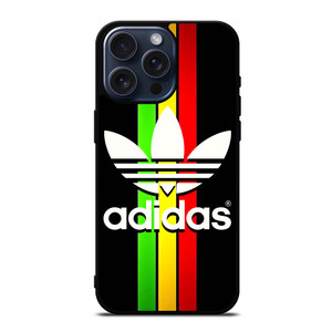 ADIDAS REGGAE STRIPE iPhone 15 Pro Max Case Cover ADIDAS REGGAE STRIPE iPhone 15 Pro Max Case Cover
