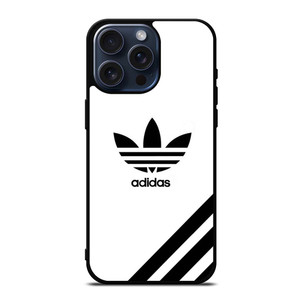 ADIDAS STRIPE BLACK iPhone 15 Pro Max Case Cover ADIDAS STRIPE BLACK iPhone 15 Pro Max Case Cover