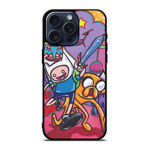ADVENTURE TIME ART iPhone 15 Pro Max Case Cover