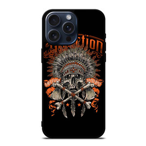 AFFLICTION SKULL iPhone 15 Pro Max Case Cover AFFLICTION SKULL iPhone 15 Pro Max Case Cover