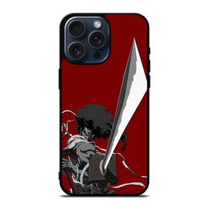 AFRO SAMURAI ANIME iPhone 15 Pro Max Case Cover AFRO SAMURAI ANIME iPhone 15 Pro Max Case Cover